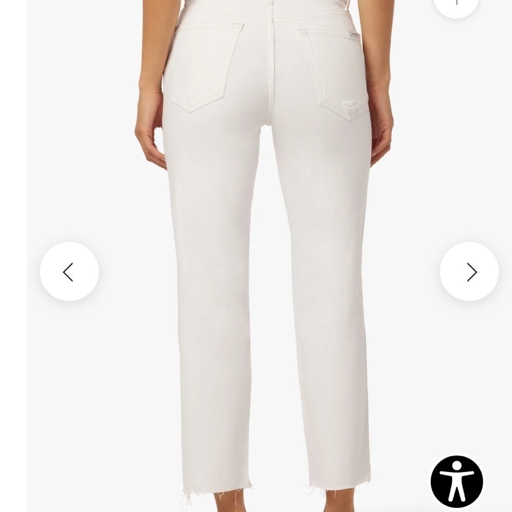 JOE’S HIGH RISE STRAIGHT CROP // FLAWLESS // CUT HEM // ARISTA - Picture 2 of 9